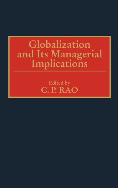 Produktbild: Globalization and Its Managerial Implications