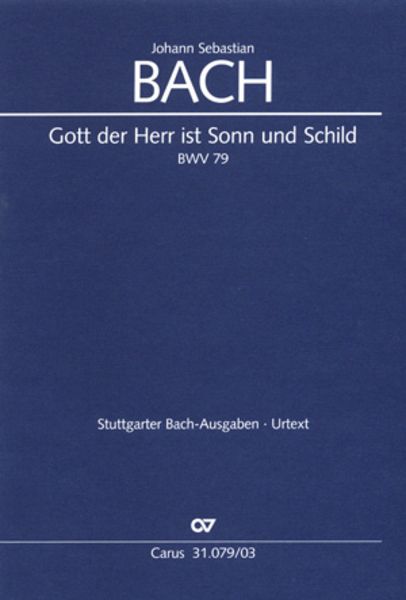 Gott, der Herr, ist Sonn und Schild (Klavierauszug)