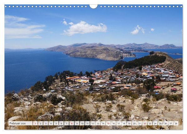 Produktbild: Bolivien - Unterwegs im Hochland (Wandkalender 2026 DIN A3 quer), CALVENDO Monatskalender