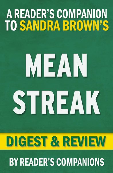 Produktbild: Mean Streak by Sandra Brown | Digest & Review