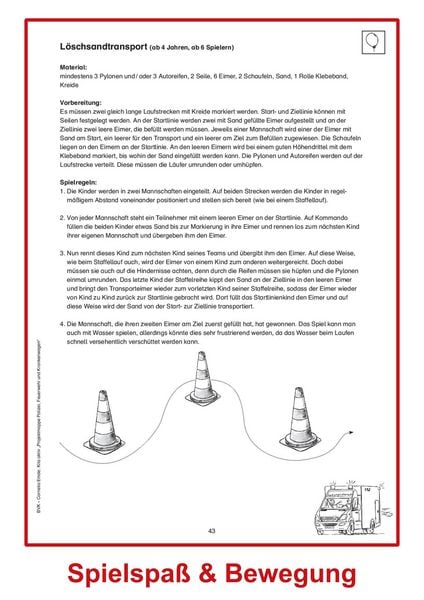 Produktbild: Kita aktiv Projektmappe Polizei, Feuerwehr und Krankenwagen