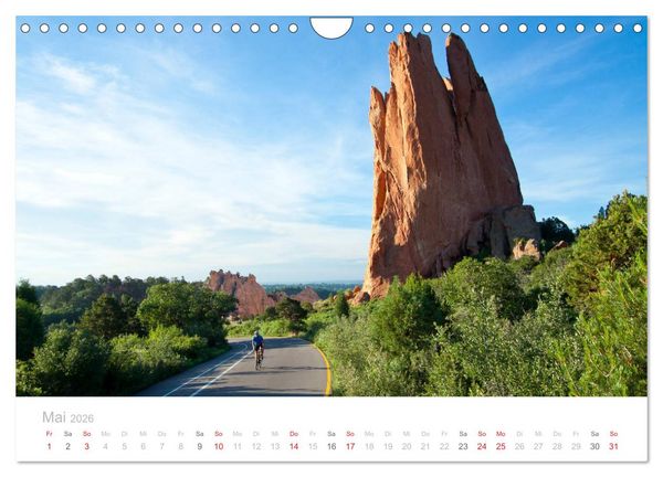 Produktbild: Colorado - H&ouml;henrausch mit dem Rennrad (Wandkalender 2026 DIN A4 quer), CALVENDO Monatskalender