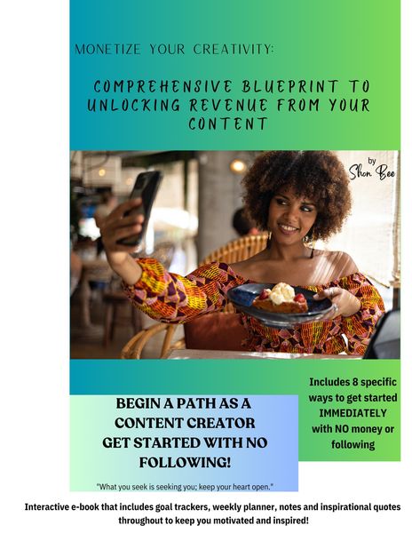Produktbild: Monetizing your Creativity: Comprehensive BLUEPRINT to unlocking revenue from your content