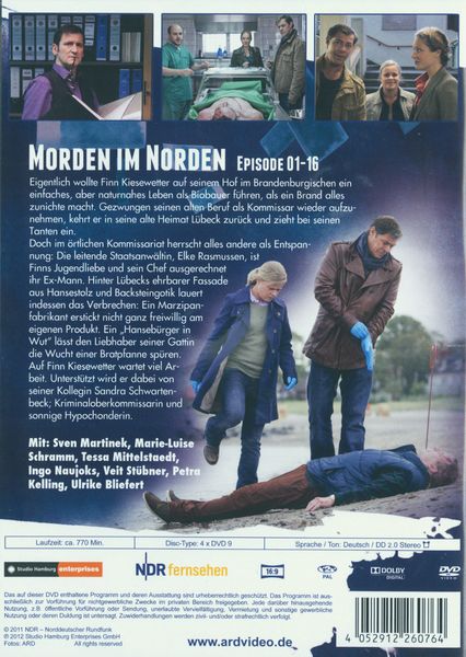 Produktbild: Morden im Norden - Staffel 1 [4 DVDs]