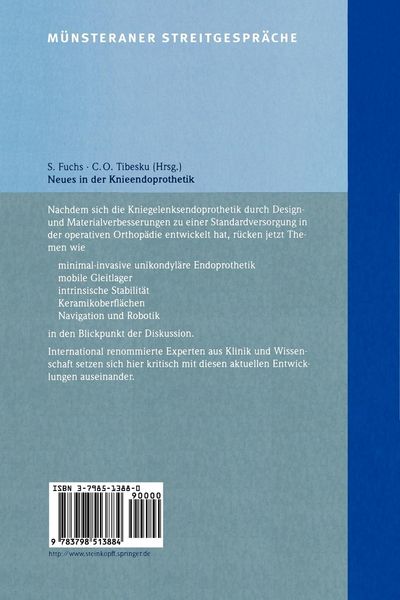 Produktbild: Neues in der Knieendoprothetik
