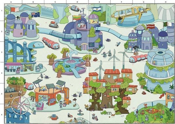Produktbild: Die r&auml;tselhaften Wimmelkarten - Schau genau und l&ouml;se die R&auml;tsel!