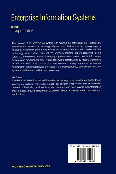 Produktbild: Enterprise Information Systems