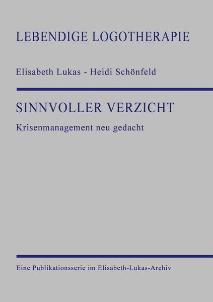 Produktbild: Sinnvoller Verzicht