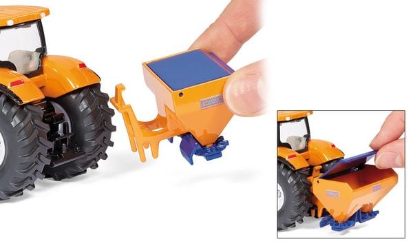 Produktbild: Siku 2940 Traktor mit R&auml;umschild und