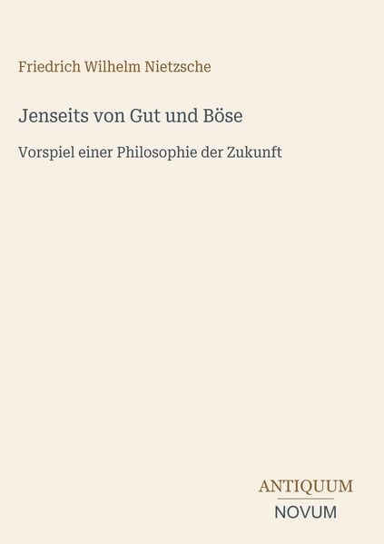 Produktbild: Jenseits von Gut und B&ouml;se