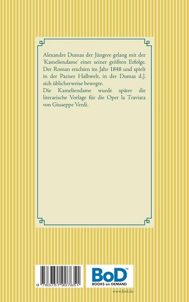 Produktbild: Die Kameliendame
