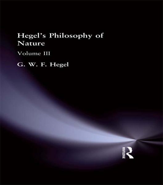 Produktbild: Hegel's Philosophy of Nature