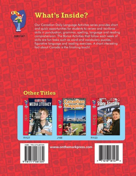 Produktbild: Canadian Grade 4 Daily Language Activities