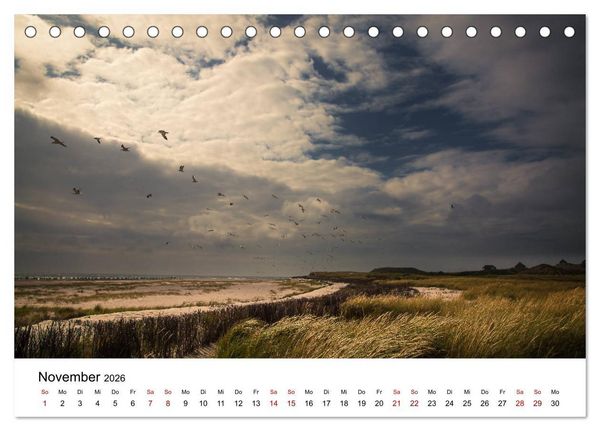 Produktbild: Ein Sommer auf Sylt (Tischkalender 2026 DIN A5 quer), CALVENDO Monatskalender