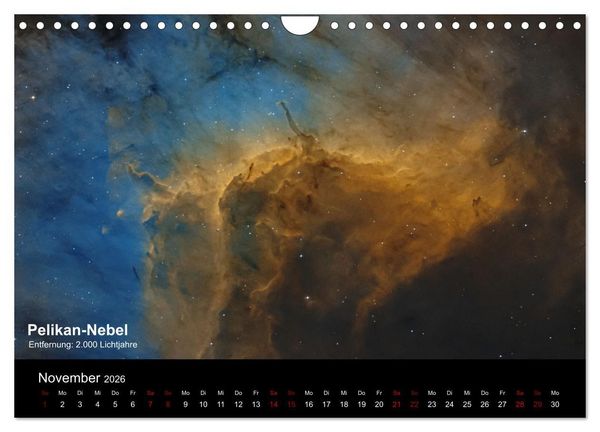 Produktbild: Juwelen des Nachthimmels (Wandkalender 2026 DIN A4 quer), CALVENDO Monatskalender