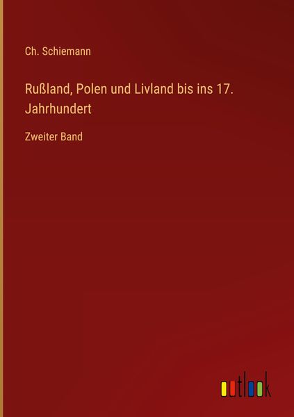 Produktbild: Ru&szlig;land, Polen und Livland bis ins 17. Jahrhundert