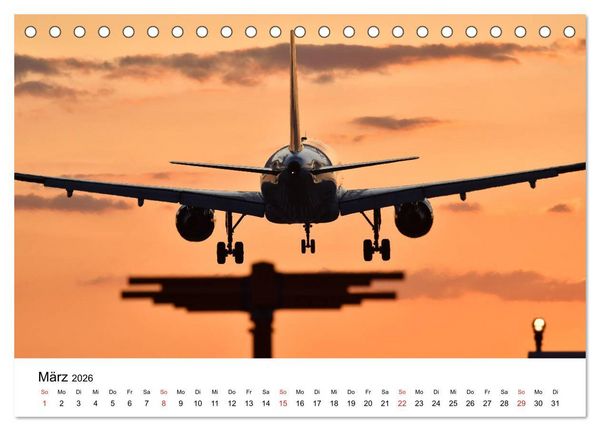 Produktbild: Best of Aviation (Tischkalender 2026 DIN A5 quer), CALVENDO Monatskalender