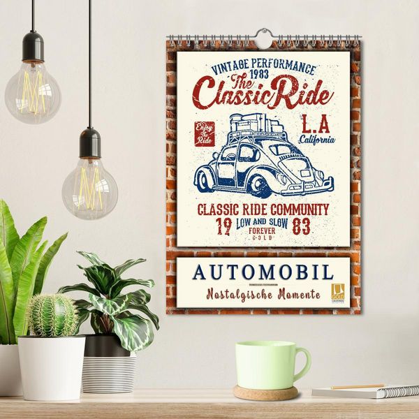 Produktbild: Automobil - nostalgische Momente (Wandkalender 2026 DIN A4 hoch), CALVENDO Monatskalender