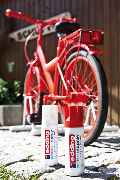 Produktbild: 5200 Permanent Spray, verkehrsrot gl&auml;nzend, 200ml Premium Acryllack