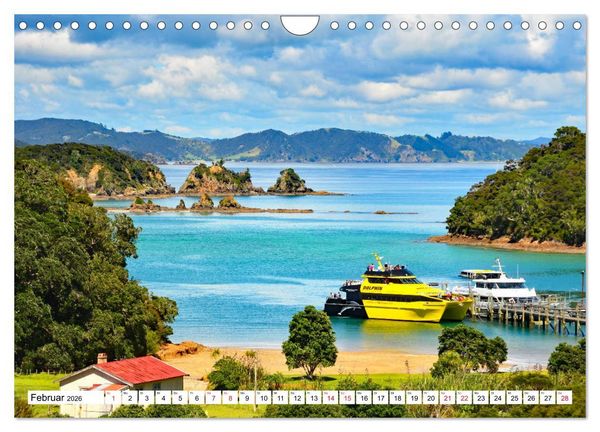 Produktbild: Neuseeland Nordinsel - faszinierende Orte am anderen Ende der Welt (Wandkalender 2026 DIN A4 quer), CALVENDO Monatskalender