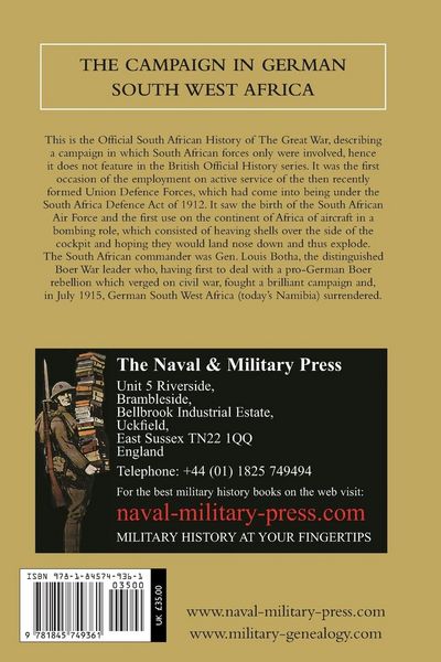 Produktbild: The Campaign in German South West Africa. 1914-1915.