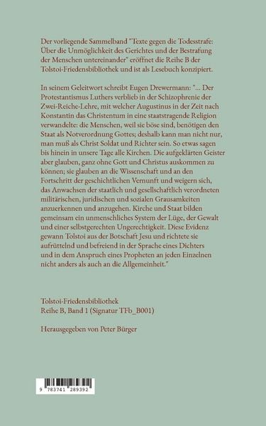 Produktbild: Texte gegen die Todesstrafe