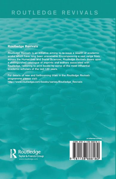 Produktbild: The Role of the Head (Routledge Revivals)