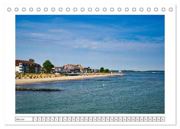 Produktbild: Fotospots in Deutschland (Tischkalender 2026 DIN A5 quer), CALVENDO Monatskalender