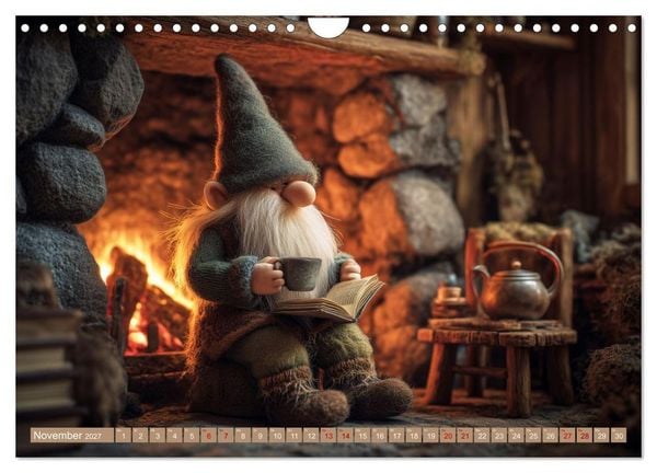Produktbild: Wichtelgl&uuml;ck zwischen Wald und Wiese (Wandkalender 2027 DIN A4 quer), CALVENDO Monatskalender