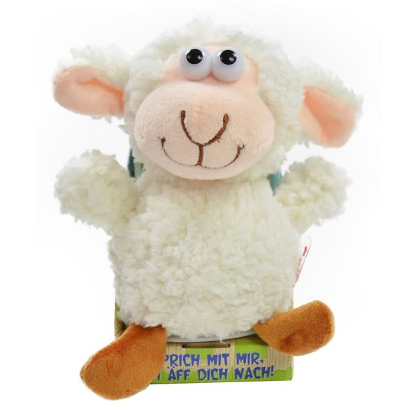 Produktbild: Laber Zottel-Schaf, sprechendes Kuscheltier