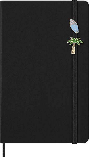 Produktbild: Moleskine Country Pins USA Westk&uuml;ste (2er-Set), Palme + Surfbrett
