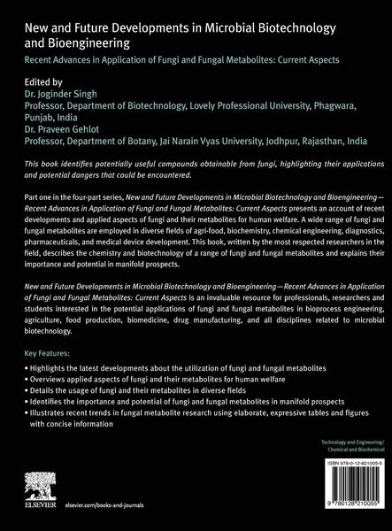 Produktbild: New and Future Developments in Microbial Biotechnology and Bioengineering