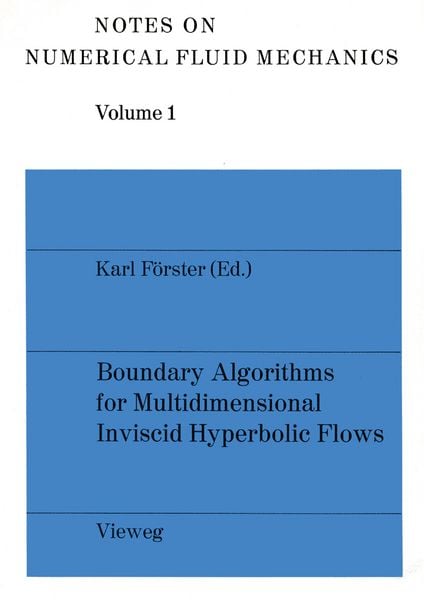 Produktbild: Boundary Algorithms for Multidimensional Inviscid Hyperbolic Flows
