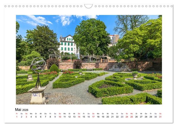Produktbild: Frankfurt - Parks und G&auml;rten (Wandkalender 2026 DIN A3 quer), CALVENDO Monatskalender
