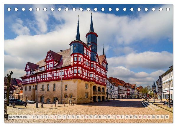 Produktbild: Duderstadt Impressionen (Tischkalender 2026 DIN A5 quer), CALVENDO Monatskalender