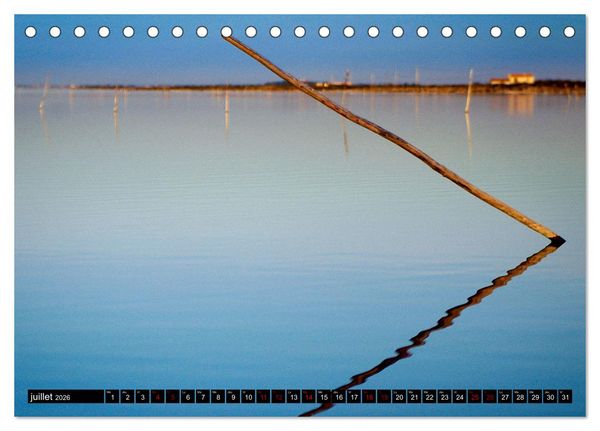 Produktbild: R&ecirc;veries en M&eacute;diterran&eacute;e (Calendrier de bureau 2026 DIN A5 vertical), CALVENDO calendrier mensuel