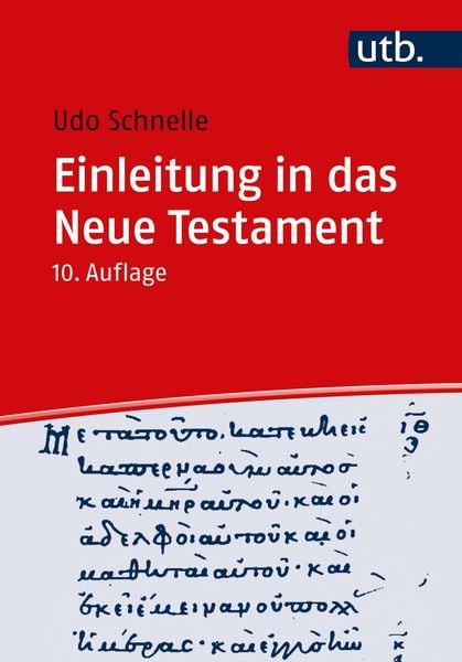 Produktbild: Einleitung in das Neue Testament