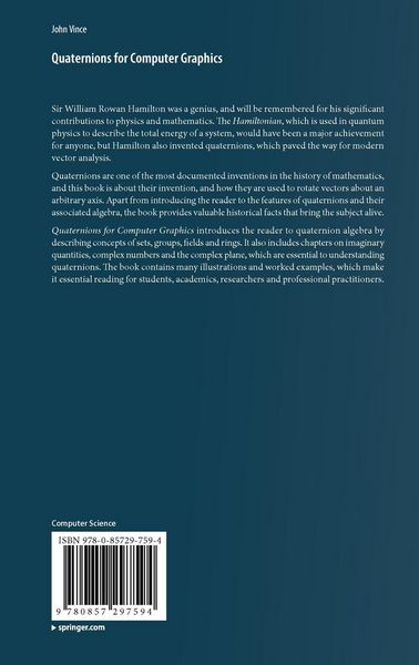 Produktbild: Quaternions for Computer Graphics