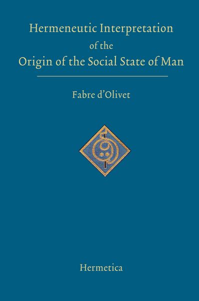Produktbild: Hermeneutic Interpretation of the Origin of the Social State of Man