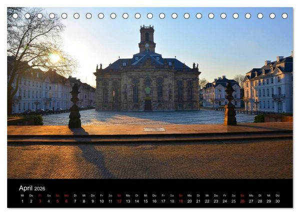 Produktbild: Saarbr&uuml;cken (Tischkalender 2026 DIN A5 quer), CALVENDO Monatskalender