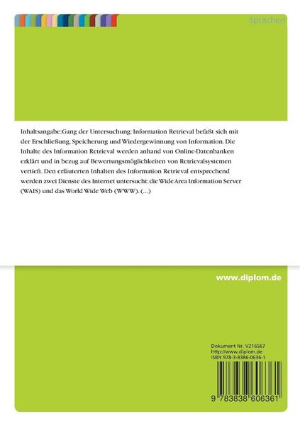 Produktbild: Information Retrieval