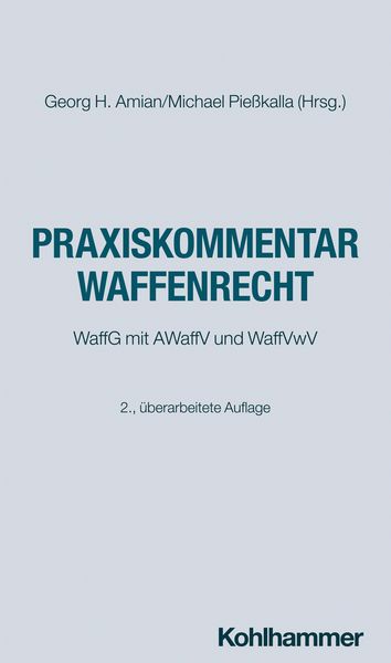 Produktbild: Praxiskommentar Waffenrecht