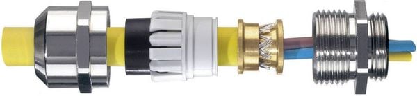 Produktbild: Wiska 10100963 Kabelverschraubung M75 Messing Messing 1St.