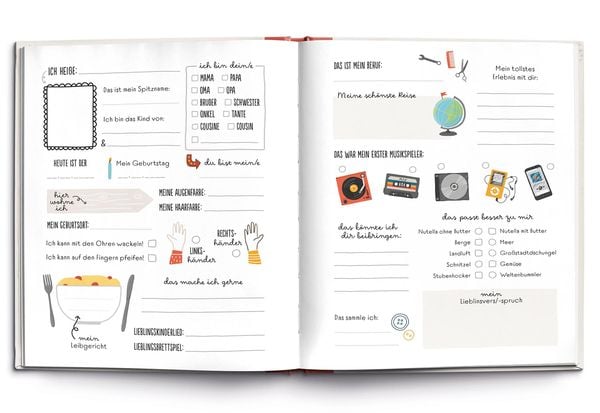 Produktbild: Meine Familie in einem Buch