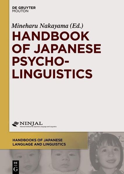 Produktbild: Handbook of Japanese Psycholinguistics