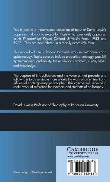 Produktbild: Papers in Metaphysics and Epistemology