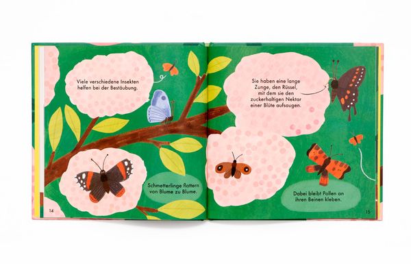 Wunderbarer Wald: Insekten und Blumen