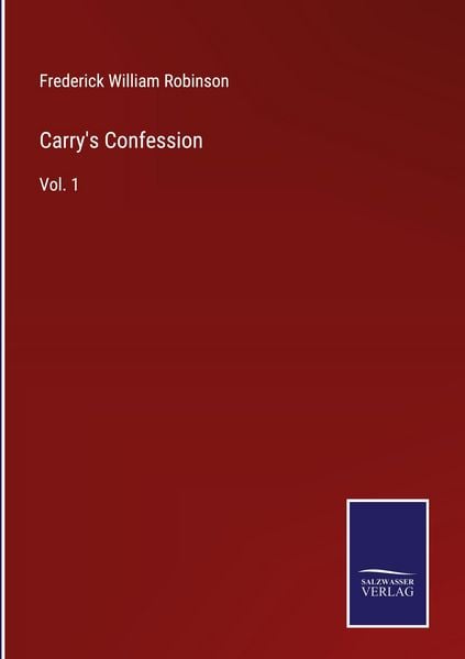 Produktbild: Carry's Confession