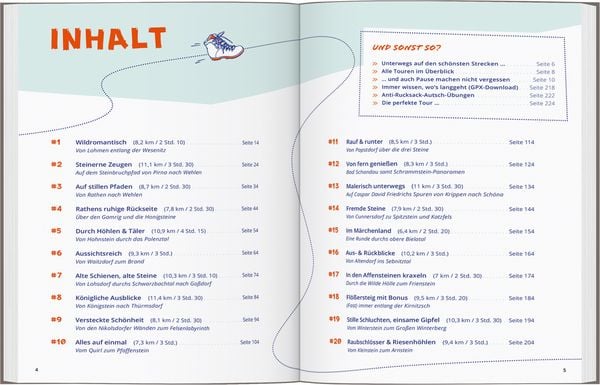 Produktbild: DUMONT Wanderzeit in der S&auml;chsischen Schweiz