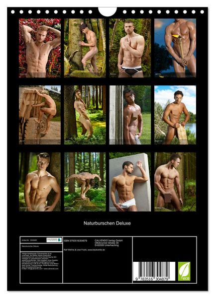 Produktbild: Naturburschen Deluxe (Wandkalender 2026 DIN A4 hoch), CALVENDO Monatskalender